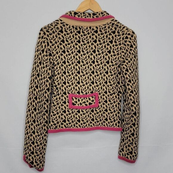 J.k. Leopard Print LS Button Up Cardigan - Picture 10 of 14